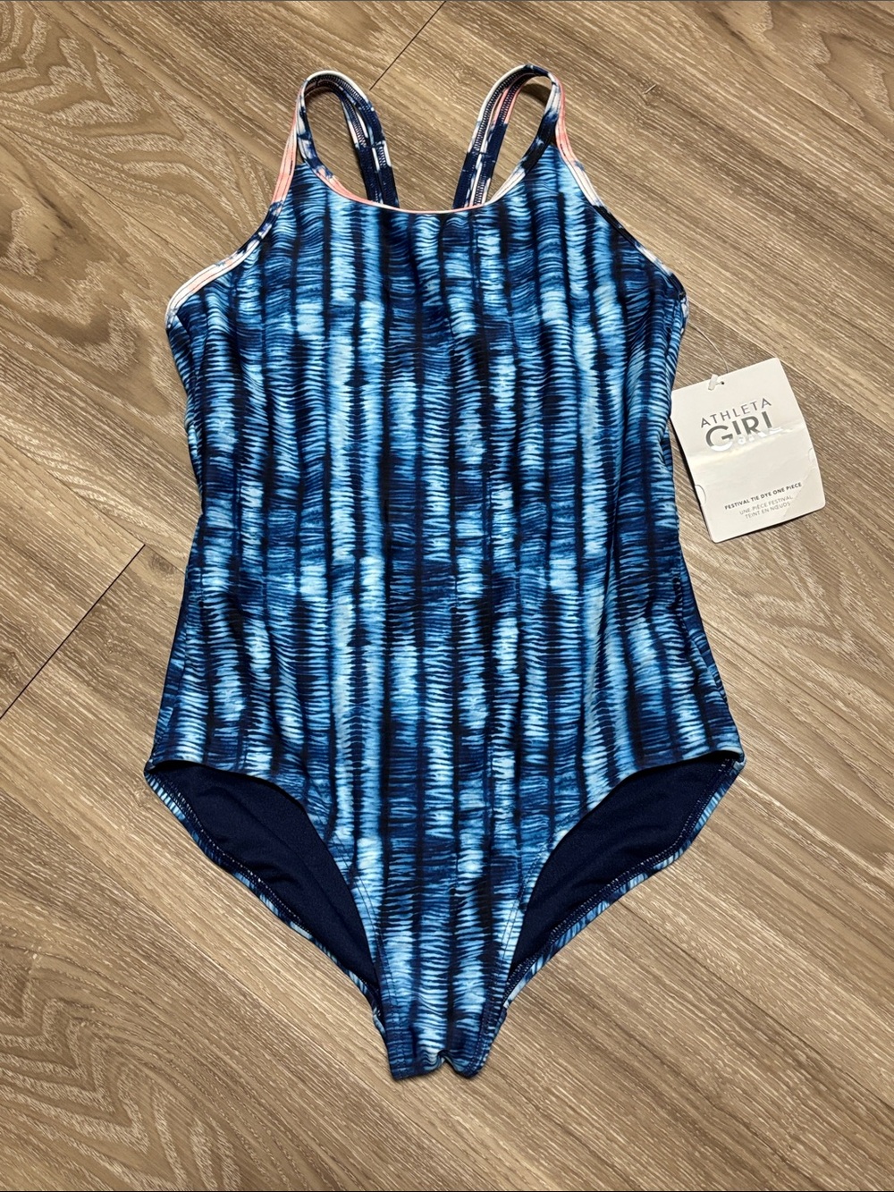 NWT Athleta Girl Festival Tie Due One Piece Swim Suit Size XL 14 | beach |